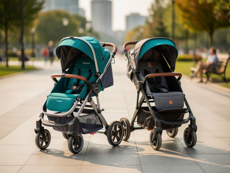 Bergsteiger Capri Test zeigt Stärken und Schwächen des beliebten Kinderwagens Bergsteiger Capri Kinderwagen 3-in-1 mit Babywanne und Sportwagensitz im Test
