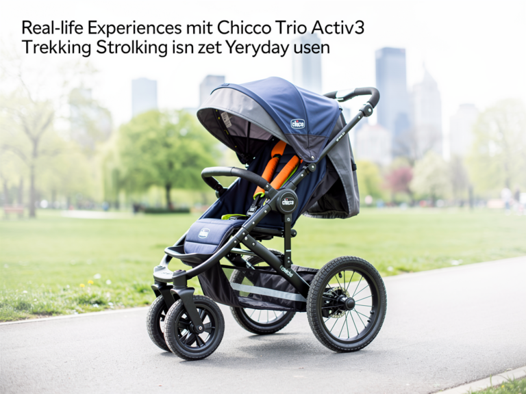 Chicco Trio Activ3 Erfahrungen mit dem zuverlässigen Trekking-Kinderwagen im Alltag Chicco Trio Activ3 Trekking-Kinderwagen im Alltag mit robustem Gestell und Luftreifen