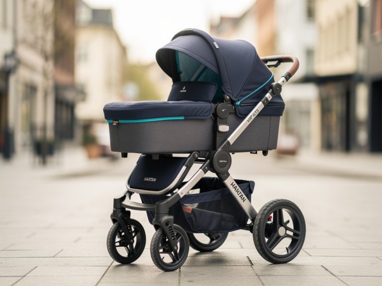 Hartan Vip GTS Kinderwagen mit hochwertiger Verarbeitung und Komfort „Made in Germany