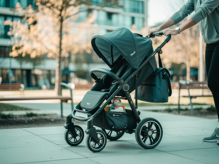 Hauck City Move Buggy beim Praxistest im urbanen Alltag mit Kindern