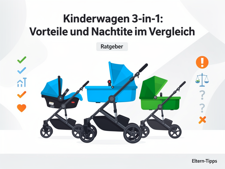 Die wichtigsten Vor- und Nachteile von Kinderwagen 3-in-1 im Vergleich Vergleich der Vor- und Nachteile von Kinderwagen 3-in-1 für junge Eltern