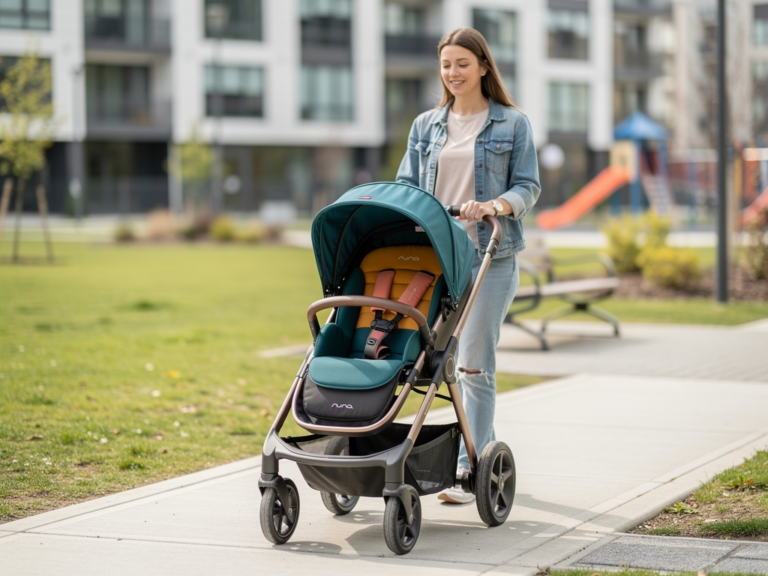 Nuna Mixx Next Kinderwagen im Alltag bei unterschiedlichem Terrain und Nutzung
